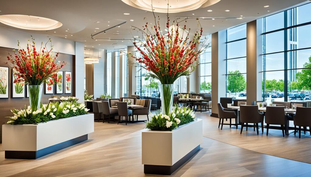Floral Art in Commercial Spaces